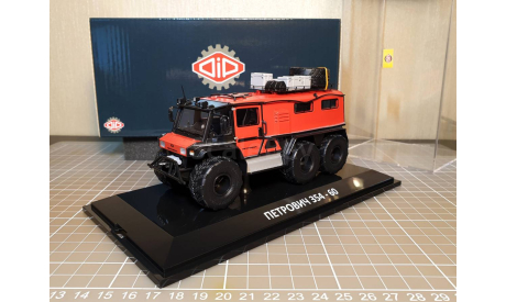 Снегоболотоход Петрович 354-60 6х6 2014 DIP 235460, масштабная модель, DiP Models, 1:43, 1/43