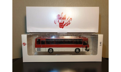 IKARUS 256.54 Икарус Красно-Белый Арт. 04017G DEMPRICE АУКЦИОН С РУБЛЯ!!!, масштабная модель, 1:43, 1/43