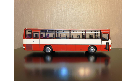 IKARUS 256.55 Икарус Красно-Белый Арт. 04017F DEMPRICE, масштабная модель, scale43