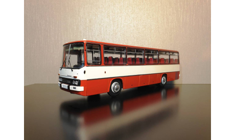 IKARUS 256.55 Икарус Красно-Белый Арт. 04017F DEMPRICE, масштабная модель, scale43