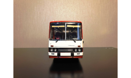 IKARUS 256.55 Икарус Красно-Белый Арт. 04017F DEMPRICE, масштабная модель, scale43