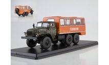 Вахтовый автобус НЕФАЗ-42112 Урал 4320 SSM1223, масштабная модель, Start Scale Models (SSM), scale43