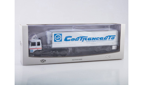 МАЗ-6422 с полуприцепом Lamberet Sovtransavto SSM1560, масштабная модель, Start Scale Models (SSM), scale43