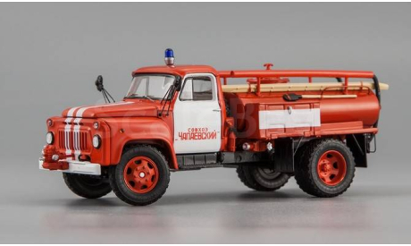 Горьковский автомобиль АЦУ-10(52) 1975 г. совхоз «Чапаевский» DIP 105231, масштабная модель, DiP Models, scale43, ГАЗ