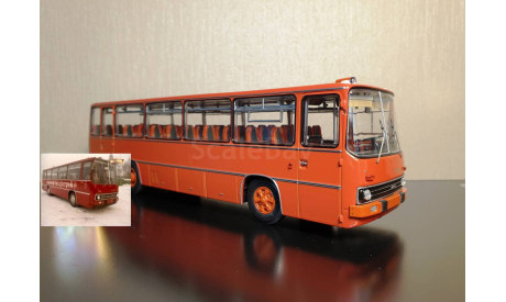 IKARUS 255.70 Икарус Красный Ориент Арт. 04021С DEMPRICE, масштабная модель, 1:43, 1/43