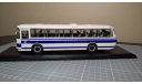 Модель ЛАЗ-699Р Белый- Cиние полосы CLASSICBUS, масштабная модель, 1:43, 1/43