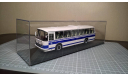 Модель ЛАЗ-699Р Белый- Cиние полосы CLASSICBUS, масштабная модель, 1:43, 1/43