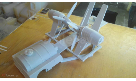 Полуприцеп вмв 3, сборная модель автомобиля, D.N.K. (киты), scale43, Аэродромная техника