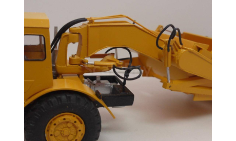 Скрепер моаз 6014, сборная модель автомобиля, D.N.K. (киты), scale43
