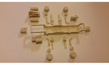 Аэродромный тягач белаз 74212, сборная модель автомобиля, D.N.K. (киты), scale43