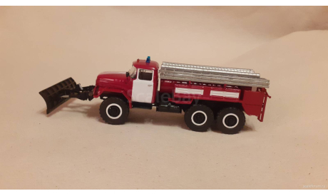 Пожарный автомобиль на шасси 131, сборная модель автомобиля, D.N.K. (киты), scale43, Пожарная техника