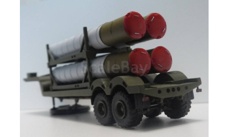 Транспортировщик с300 на полуприцепа 5т58, сборная модель автомобиля, D.N.K. (киты), scale43, Военная техника