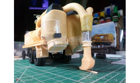 Вакуумный пылесос в-61, сборная модель автомобиля, D.N.K., scale43, Аэродромная техника