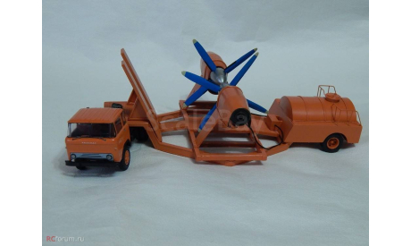 Полуприцеп вмв 3, сборная модель автомобиля, D.N.K. (киты), scale43, Аэродромная техника