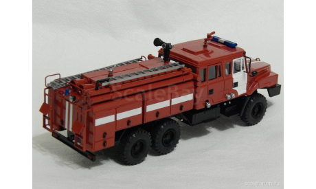 Пожарный автомобиль 4320 ац 6.0-100, сборная модель автомобиля, scale43