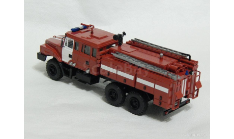Пожарный автомобиль 4320 ац 6.0-100, сборная модель автомобиля, scale43