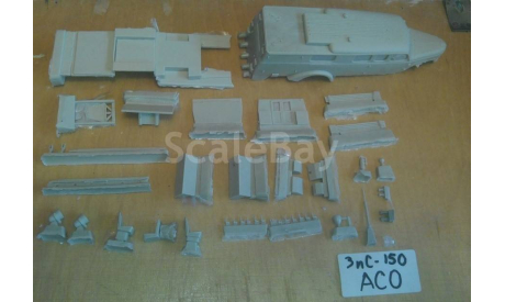 Пожарный автомобиль асо-2зис 150, сборная модель автомобиля, D.N.K. (киты), scale43, Пожарная техника