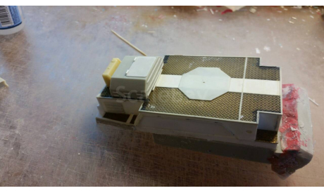 Пожарный автомобиль агпу-400, сборная модель автомобиля, D.N.K. (киты), scale43, 131
