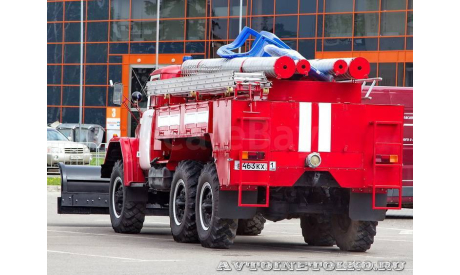 Пожарный автомобиль на шасси 131, сборная модель автомобиля, D.N.K. (киты), scale43, Пожарная техника
