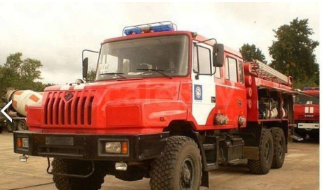 Пожарный автомобиль 4320 ац 6.0-100, сборная модель автомобиля, scale43
