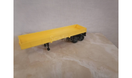 Камаз 5410 прицеп, масштабная модель, 1:43, 1/43