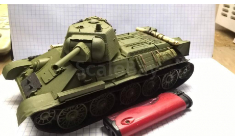 Т-34 звезда, масштабные модели бронетехники, 1:35, 1/35