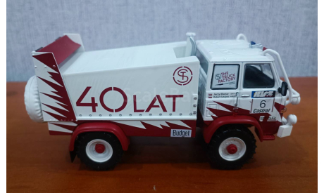 STAR 266 4X4 UNISTAR Rally Dakar с журналом, масштабная модель, DeAgostini-Польша (Kultowe Auta)