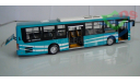 1/43 Автобус DAEWOO BUS Sunwin (Морская волна). Поворотный мост., масштабная модель, Chinabus, scale43