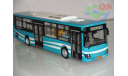 1/43 Автобус DAEWOO BUS Sunwin (Морская волна). Поворотный мост., масштабная модель, Chinabus, scale43