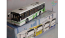 1/43 Автобус VOLVO SUNWIN BUS  (Белый с зелёными линиями) ВОЛЬВО городской, масштабная модель, China Promo Models, 1:43