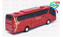 1/42 Автобус SCANIA HIGER A90 туристический, масштабная модель, HIGER SCANIA A90, China Promo Models, scale43