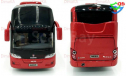 1/42 Автобус SCANIA HIGER A90 туристический, масштабная модель, HIGER SCANIA A90, China Promo Models, scale43