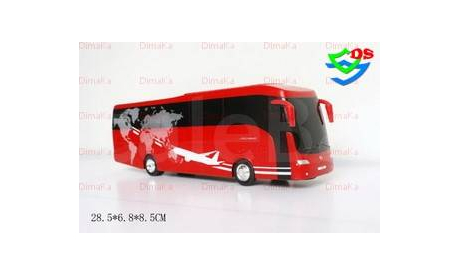 1/43 Автобус Irisbus Domino туристический, масштабная модель, 1:43