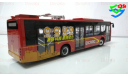 Автобус Hunan CRRC EG6129 Times BUS 1/42 Электробус, масштабная модель, China Promo Models, 1:43, 1/43