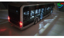 Автобус YUTONG U12 electric bus Электрофицированный, масштабная модель, China Promo Models, 1:43, 1/43