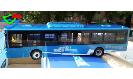 Автобус JINLONG KAIWO NJL6129EV(H12) Джинлонг Кайво  Автобусы, масштабная модель, China Promo Models, scale43