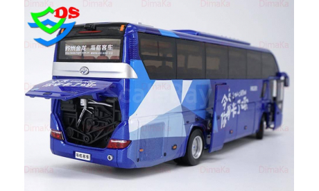 С РУБЛЯ! Автобус HIGER туристический H92, масштабная модель, HIGER KLQ6125B H92, China Promo Models, 1:43, 1/43