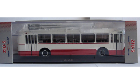 Троллейбус ЗиУ-5 СlassicBus (Классик Бас), масштабная модель, 1:43, 1/43, Classicbus