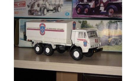 КамАЗ-43101(МЧС). АРЕК., масштабная модель, 1:43, 1/43, Элекон