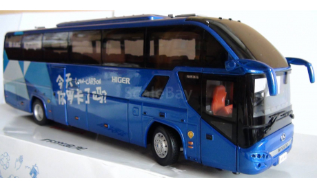 Автобус HIGER KLQ6125B H92 туристический. C 1 рубля!!!!, масштабная модель, Chinabus, 1:43, 1/43