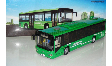 Автобус HIGER KLQ6129 GHEV городской пассажирский, масштабная модель, Chinabus, scale43