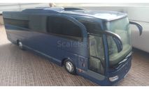 Mercedes-Benz Travego Bus blue, масштабная модель, Minichamps, 1:43, 1/43