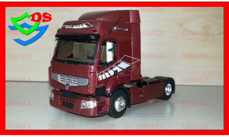 Тягач NEW Renault Premium 440 ELIGOR Рено 1/43, масштабная модель, scale43