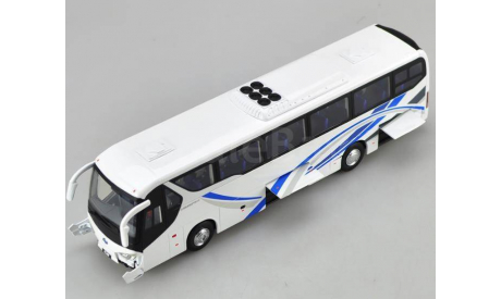 Автобус BYD C9 (туристический междугородний электрический), масштабная модель, scale0