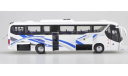Автобус BYD C9 (туристический междугородний электрический), масштабная модель, scale0