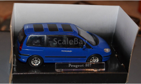 PEUGEOT-807, масштабная модель, scale43, Bauer/Cararama/Hongwell