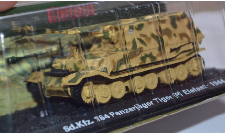 Sd.Kfz.Panzerjager Tiger Elefant, журнальная серия Танки Мира 1:72, 1/72