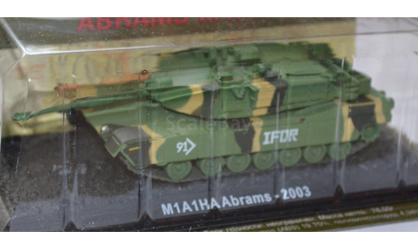 M1A1HA Abrams, журнальная серия Танки Мира 1:72, 1/72