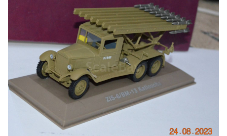 БМ-13 Катюша на шасси ЗИС-6, масштабная модель, Altaya, 1:43, 1/43