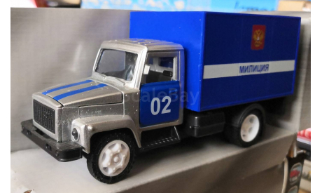 Газ-3307 Милиция, масштабная модель, scale43, Технопарк